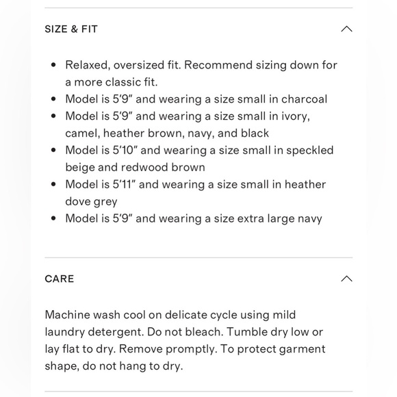 Quince Organic Cotton Oversized Cable Cardigan (L) - Picture 12 of 12